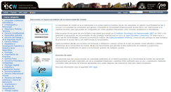 Desktop Screenshot of ocw.uniovi.es