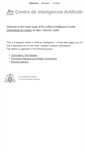 Mobile Screenshot of aic.uniovi.es
