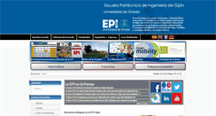 Desktop Screenshot of epigijon.uniovi.es