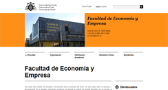 Desktop Screenshot of econo.uniovi.es