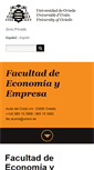 Mobile Screenshot of econo.uniovi.es